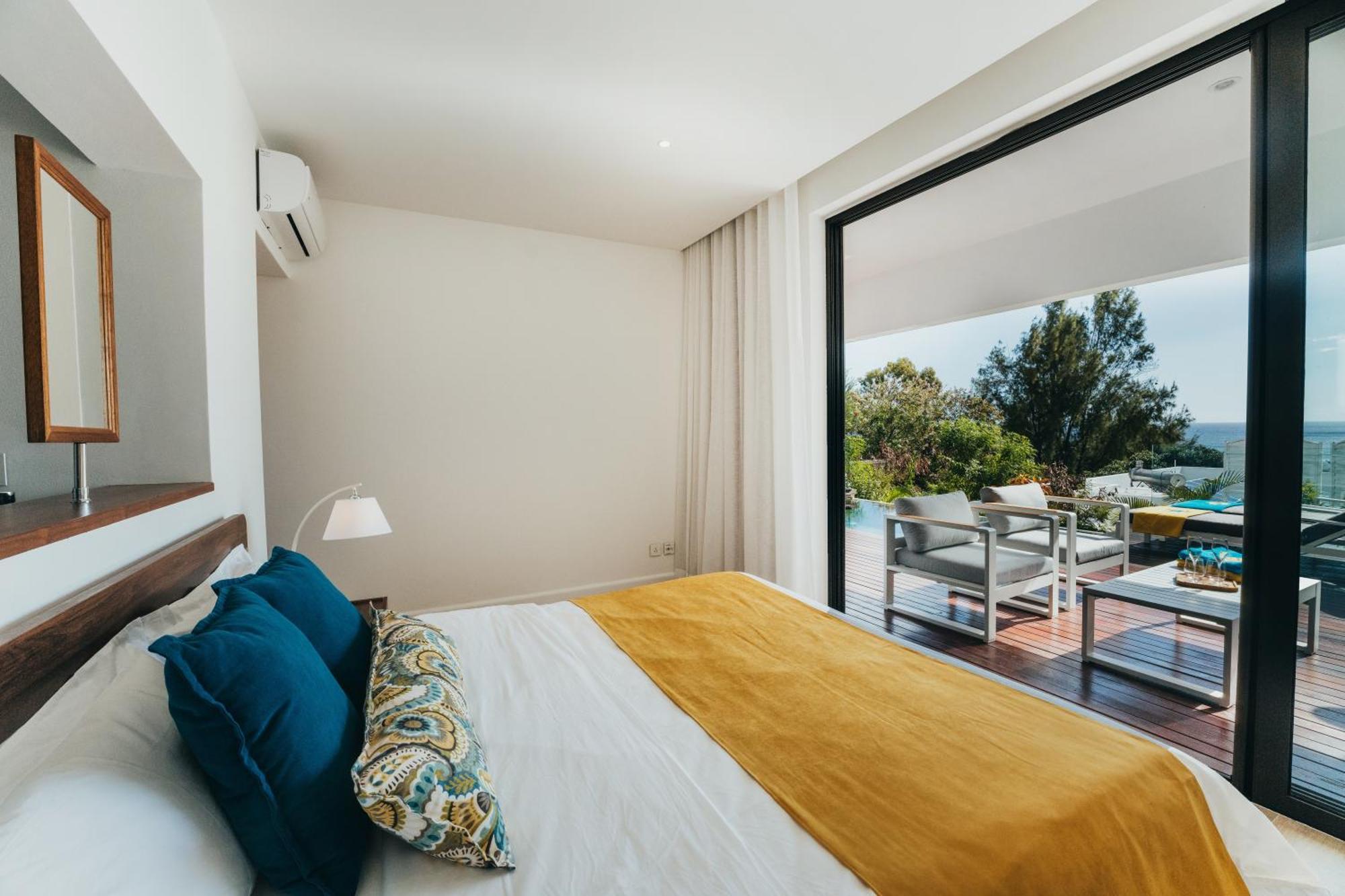 Appartement De Luxe Piscine Et Vue Mer Rivière Noire Eksteriør billede