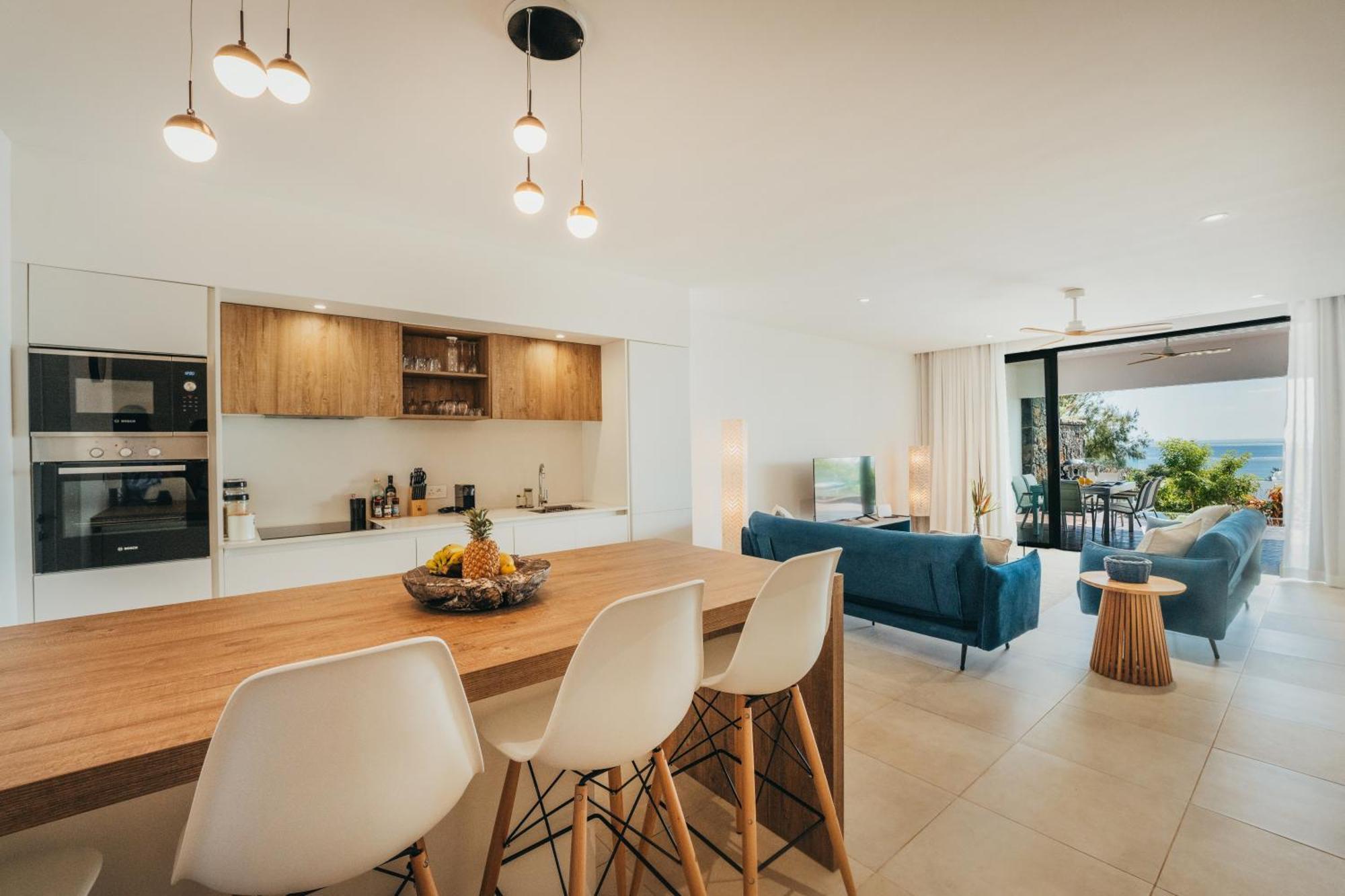 Appartement De Luxe Piscine Et Vue Mer Rivière Noire Eksteriør billede