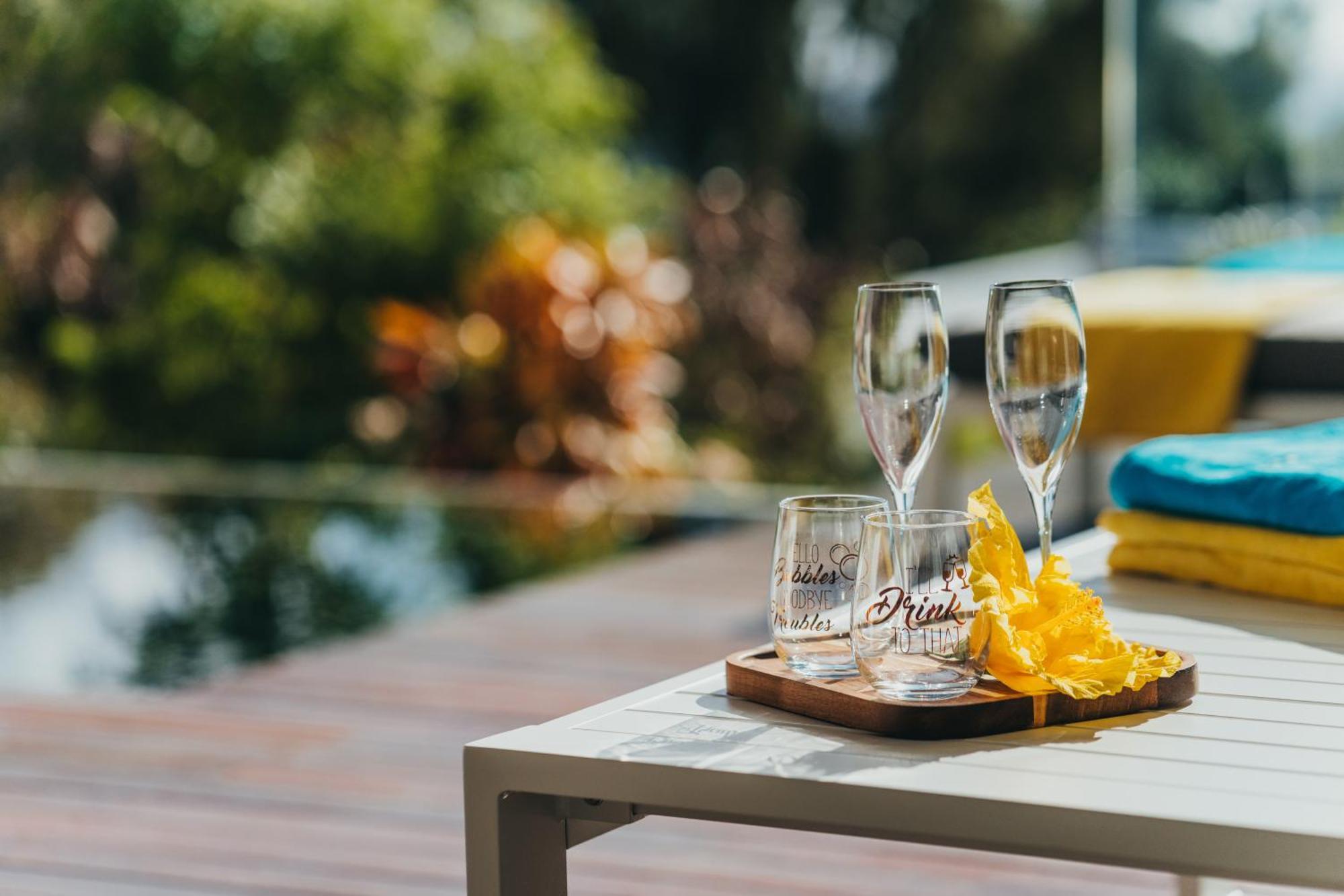 Appartement De Luxe Piscine Et Vue Mer Rivière Noire Eksteriør billede